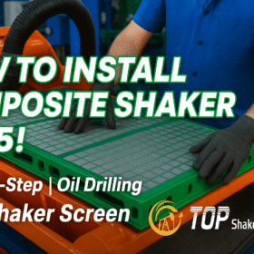 Composite shaker screen installation guide 2025 by TOP Shaker Screen