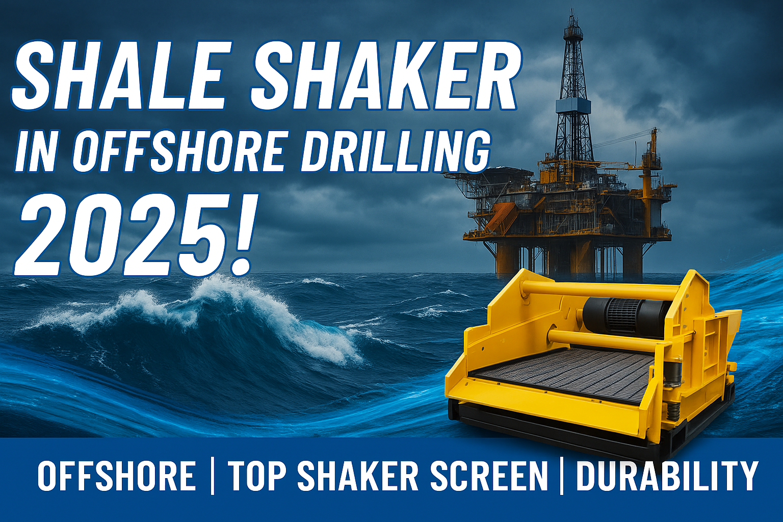 Offshore drilling shaker screen performance 2025 by TOP Shaker Screen