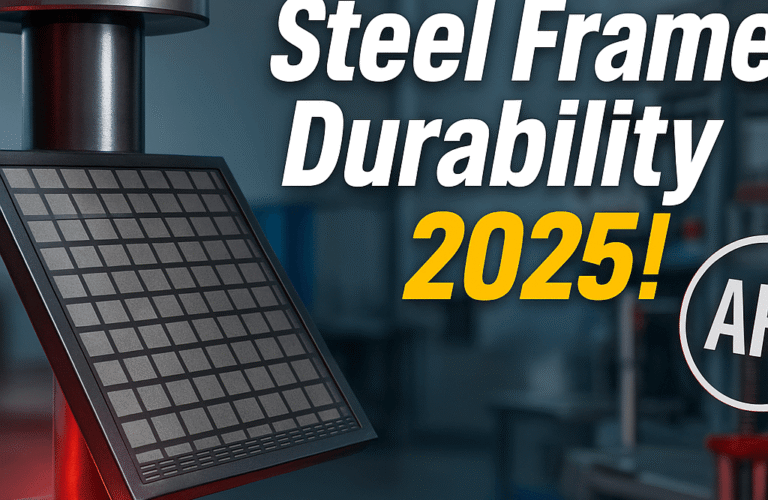 Steel frame shaker screen durability in harsh conditions 2025 demo
