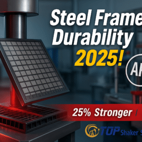 Steel frame shaker screen durability in harsh conditions 2025 demo
