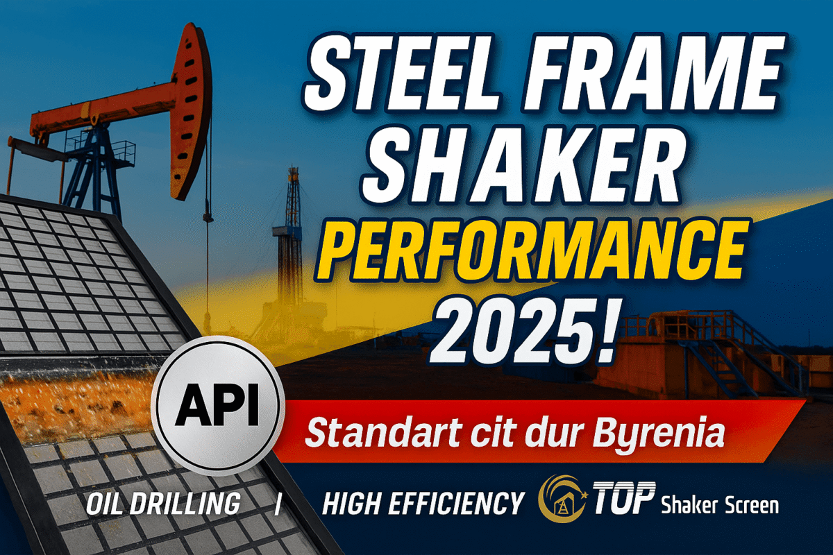Steel frame shaker screen performance in oil drilling 2025 demo
