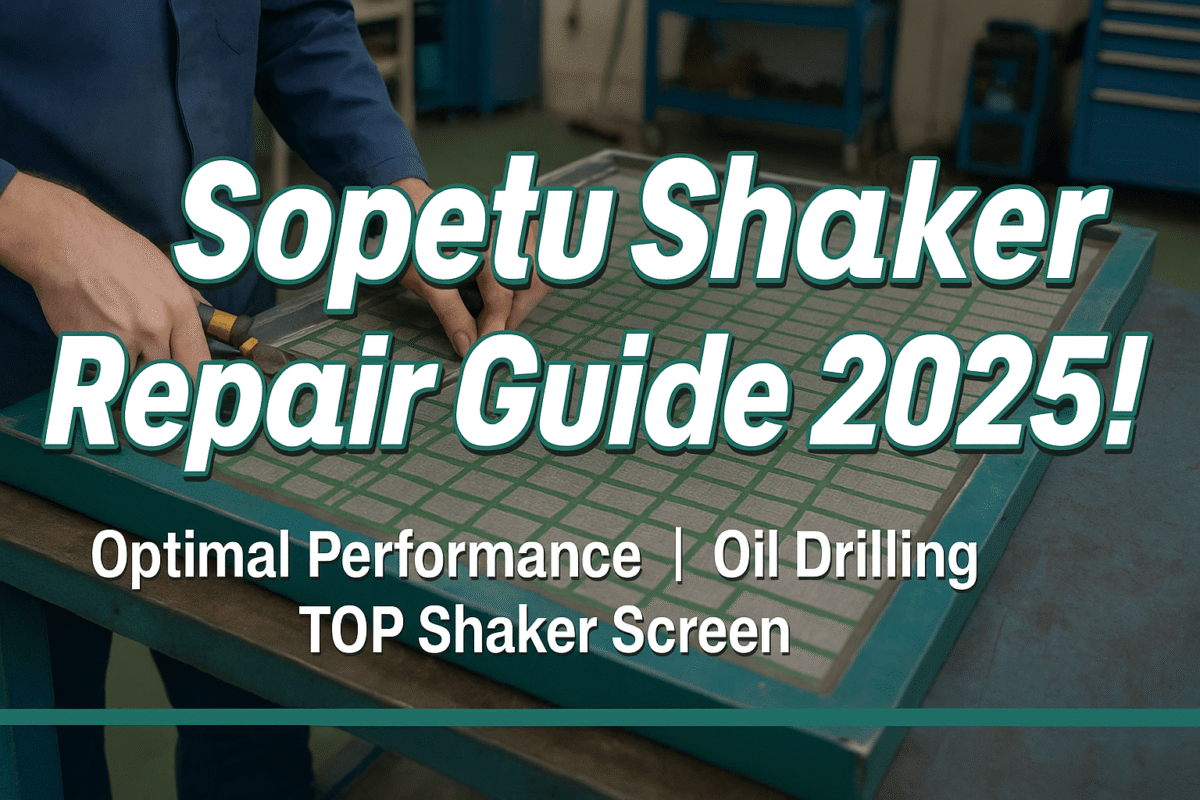 Shale shaker screen repair guide for optimal performance 2025